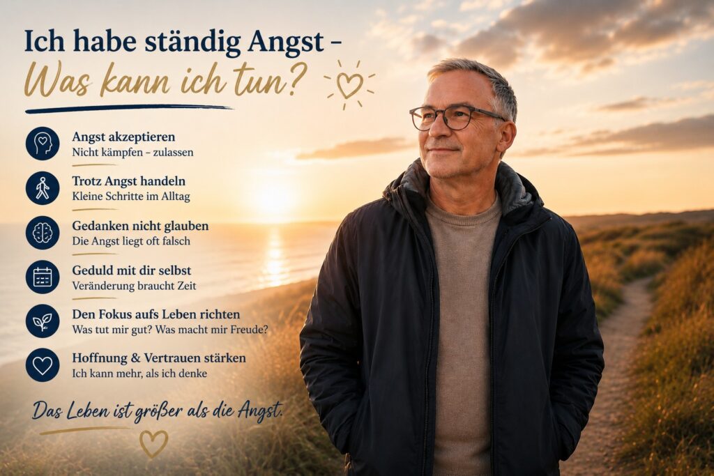 Angststörung - Ich habe ständig Angst – Was kann ich tun?