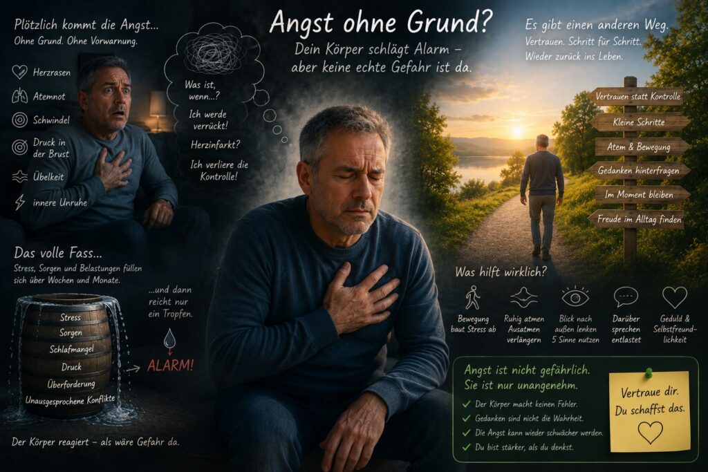 Ich habe Angst ohne Grund! Warum?